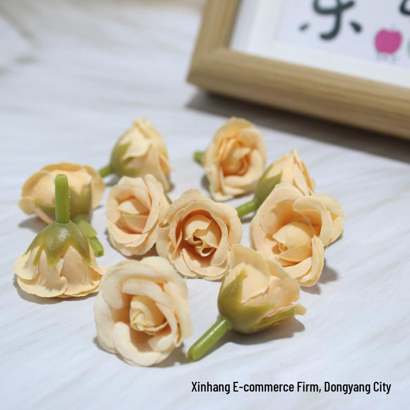 

High-Quality Mini Rose Flowers DIY Kit for Hanfu Headdress & Souvenir Crafting
