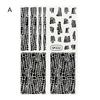 Delicate Nail Effect Ultra Stripe Decals 3D Thin DIY