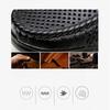 Fashion Men's Hollow Leather Shoes Summer Soft Sole Men's Loafers Platform Bussines Dress Shoes Men Casual Sandals Shoes