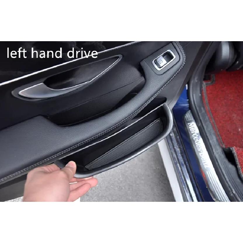 For Mercedes Benz New C GLC Class 2016 2017 2018 X253 C253 W205 C205 Car Door Storage Box Tray Organizer Interior Accessories
