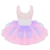 Kinderen Meisjes Pailletten Mouwloos Ballet Dans Jurk Tutu Rok Leotard Ballerina Danskleding Kostuums
