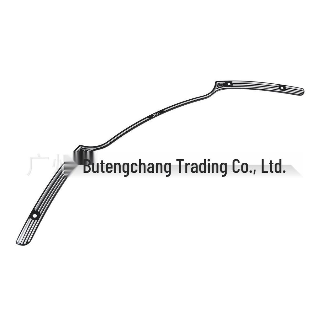 CNC Black Windshield Trim for FLTRXS 15-17