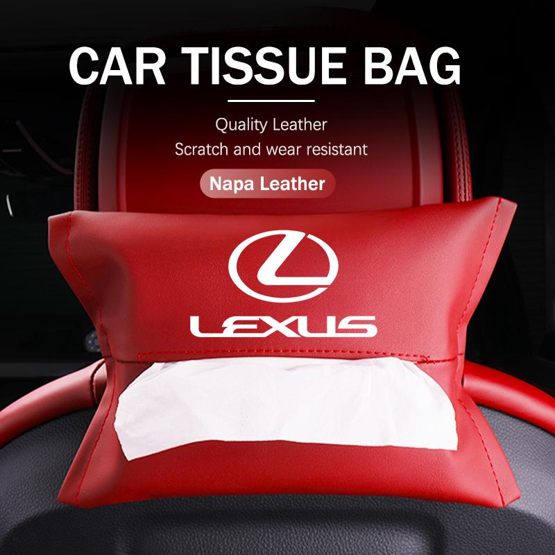 For Lexus Car Tissue Box Car Sun Visor Tissue Box Holder Car Accessories CT ES GS NX IS250 RX350 IS200 LX570 UX250h CT200hDP9 