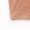 Jordan Cropped Corduroy Long-Sleeve Lounge Top With Logo Women Tops Pure-White Clay-Yellow DV1401-215