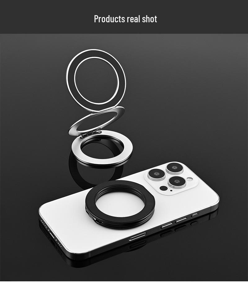 Ultra-thin Double-sided Magnetic Foldable Phone Ring Holder