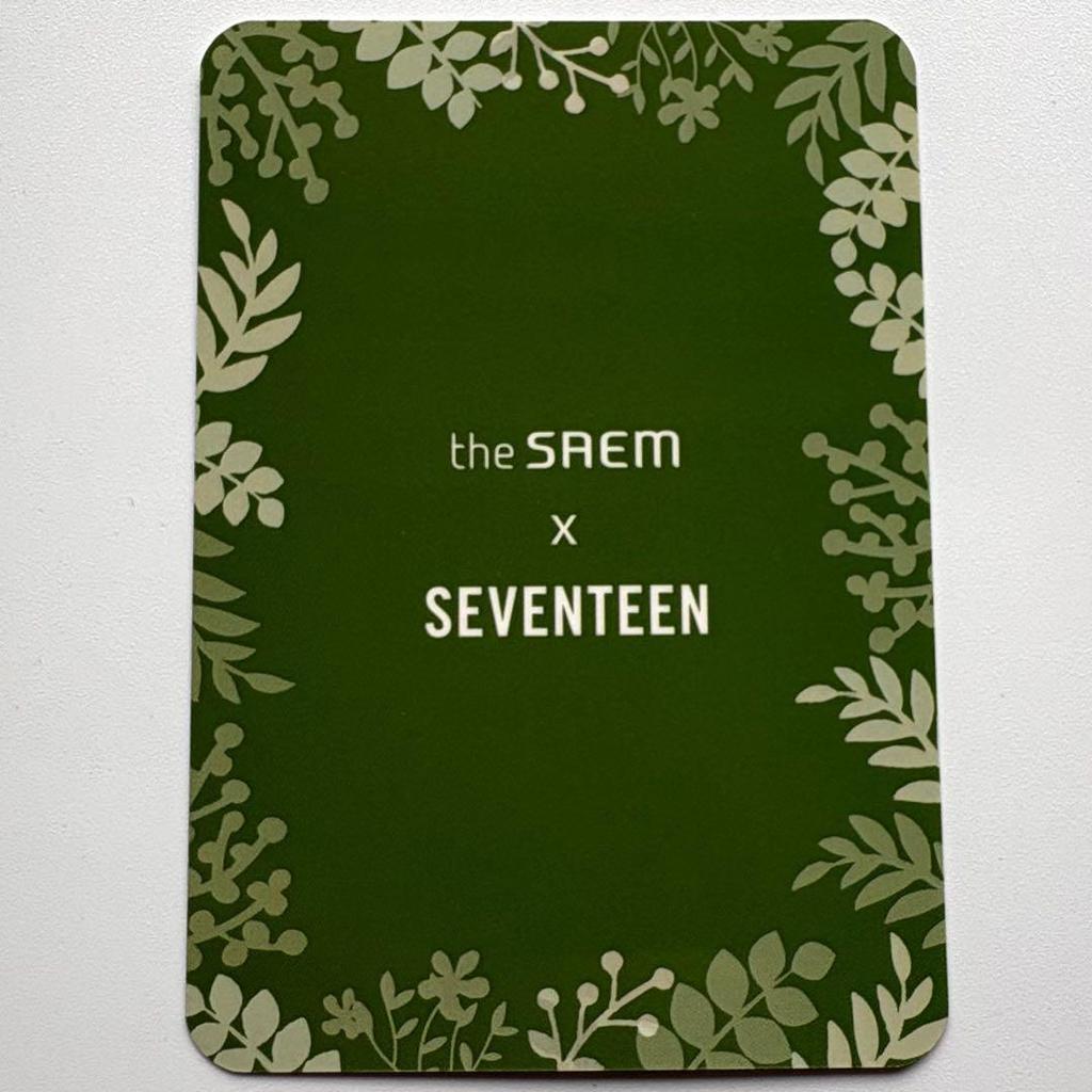 [USED] Seventeen the Saem The8 Trading Card Minghao