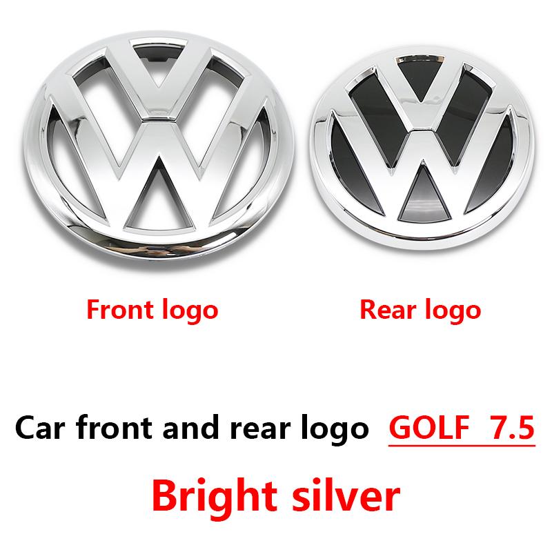 hijk1 1Pc 3D ABS Car Rear Trunk Emblem Badge Logo For Volkswagen VW MK7 Golf 7 7.5 MK7.5 GTI R Rline GTD Replacement Auto Accessories