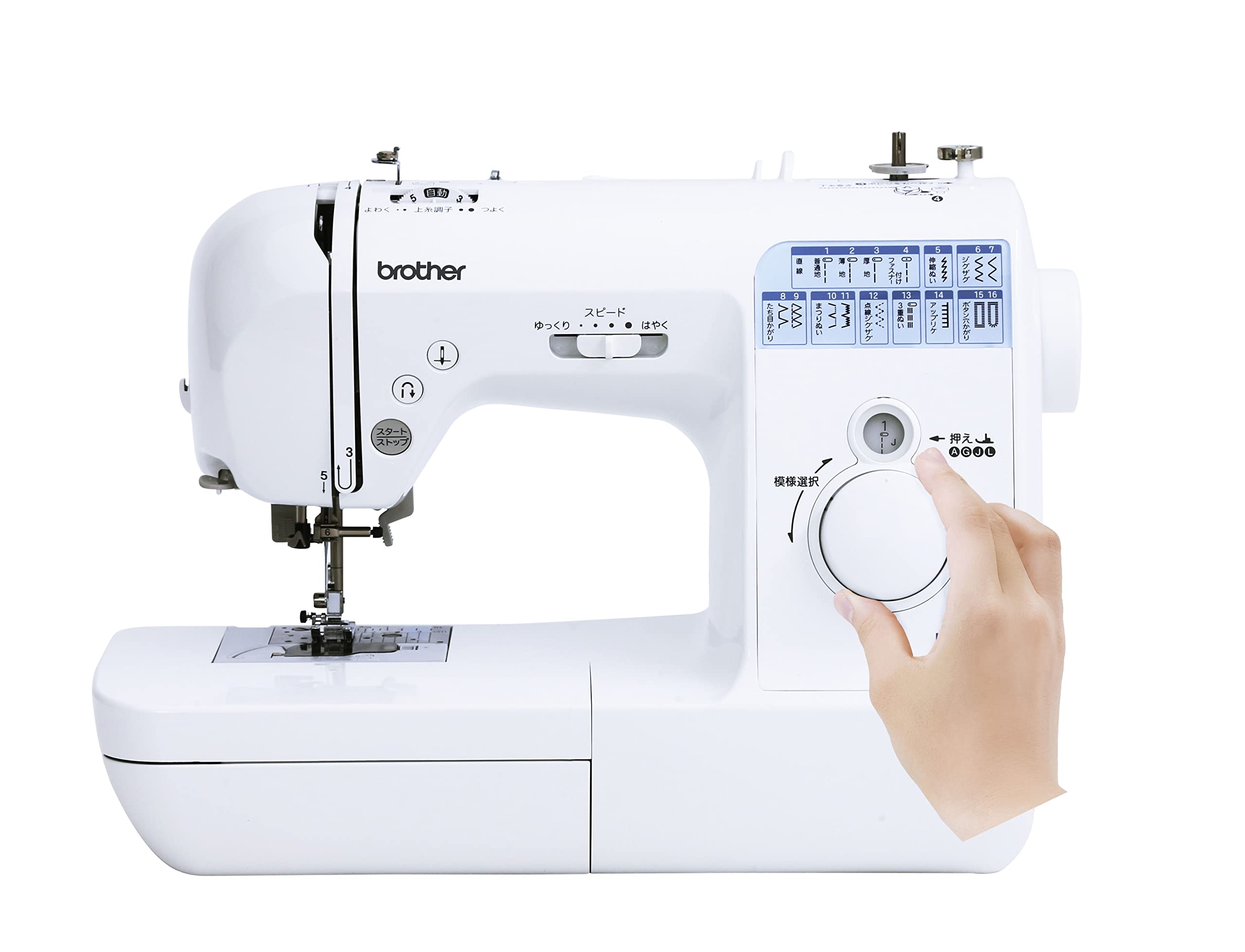 

Бытовая швейная машина CPV0202 Brother компьютерная швейная машина MS-2000 белый