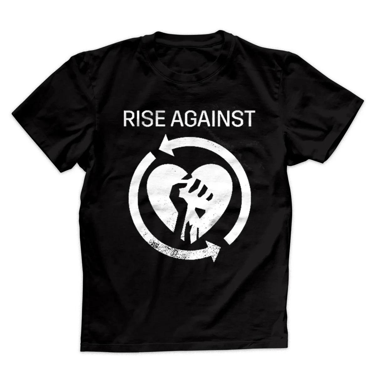 New Music Rise Against  Heart Fist  T Shirt S