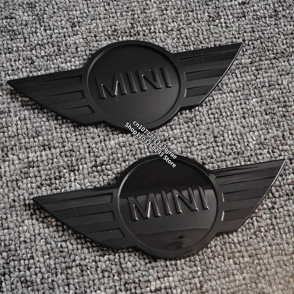 Autocollant Emblème Badge Capot Avant Coffre Arrière ABS pour BMW Mini Cooper R55 R56 R60 Logo de Remplacement Accessoires Auto akvnt44