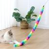 Cats Wand Teasing Stick for Kitten Interactive Cats Toys Plush Teaser with