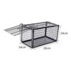 Trappola per topi in rete metallica autobloccante intelligente Sicuro Cattura topi domestico Metallo Riutilizzabile Trappola per ratti umana per uso interno ed esterno