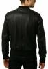 AL KHALID NEW DESIGNER Men's Black Leather Jacket 100% Real Lambskin Moto Biker CoatJacket