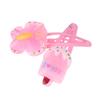 Lovely Multicolor Jewelry Cartoon Pattern Butterfly Girls Hairpins Flower Shaped Kids Hair Clips