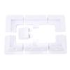 Solar Panel Mount Kit Solar Panel ABS Corner Brackets Dual Hole Junction Box Easy To Install Wear Resist Widely Used for RVs