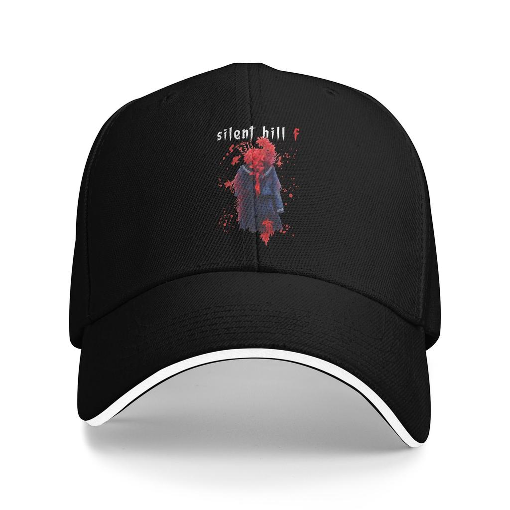 Silent Hill F Horror Game Baseball Cap Fashion  Sandwich Cap Unisex Style Adjustable Caps Hat Activities