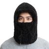 Men's and women's winter hats and scarves, men's cold-proof and warm plush scarves, winter earmuffs, boys' pullover hats
