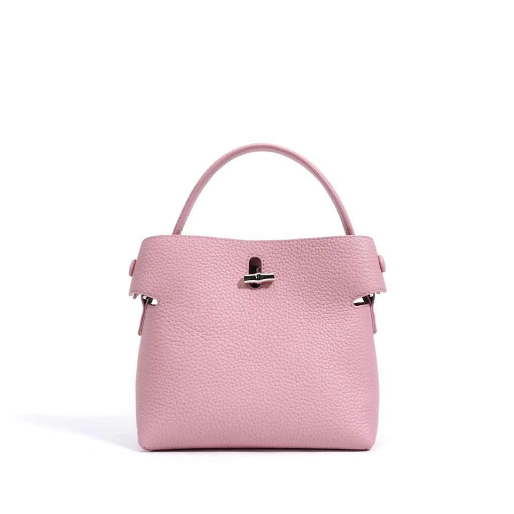 Bucket Bamboo Joint Bag High-end Handbag Versatile Commuter Fashion Crossbody Bag Women's Bag Exquisite