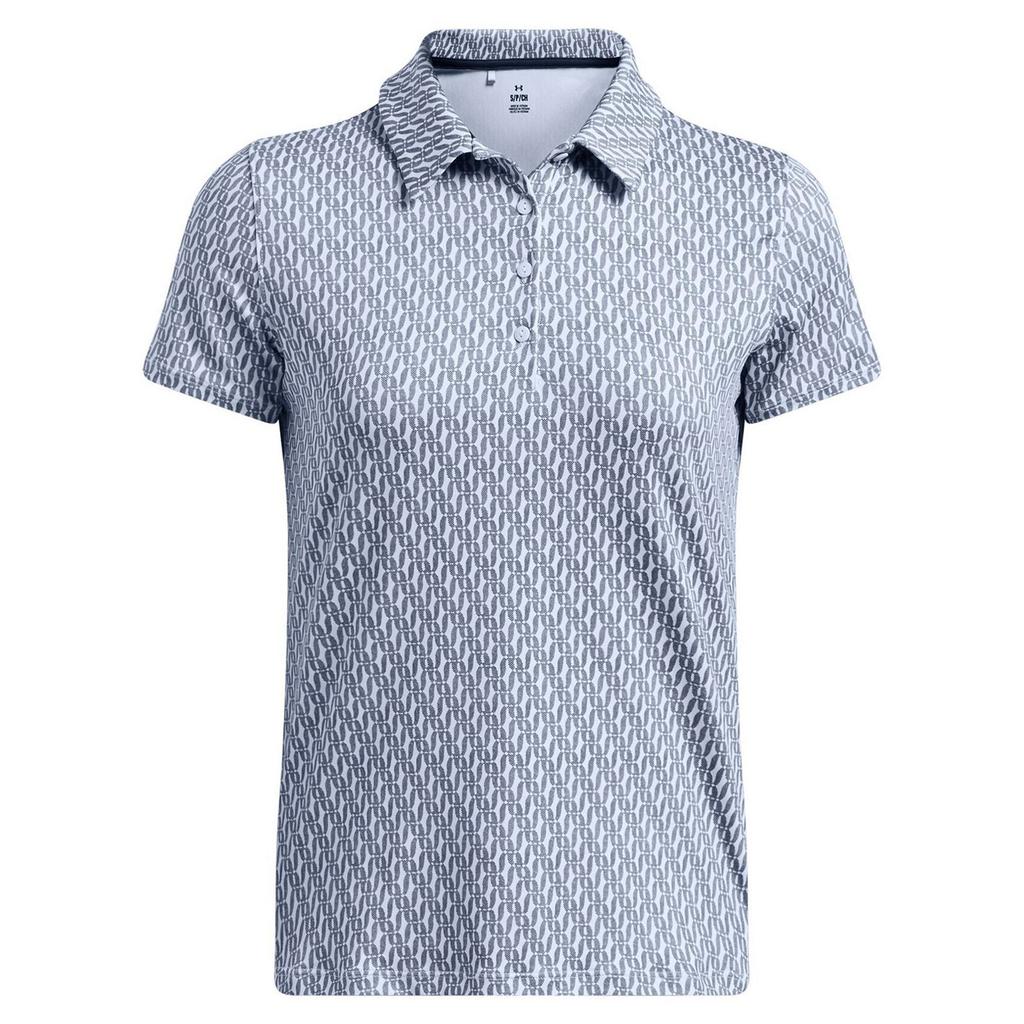 Under Armour Womens/Ladies Playoff 3.0 Printed Regular Short-Sleeved Polo Shirt