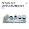 Optical Shaft Guide Linear Shaft Chrome Plated Bearing Steel Linear Rod Shaft O.D. 8MM 10MM 12MM 16MM 200-1450MM 3D Printer CN