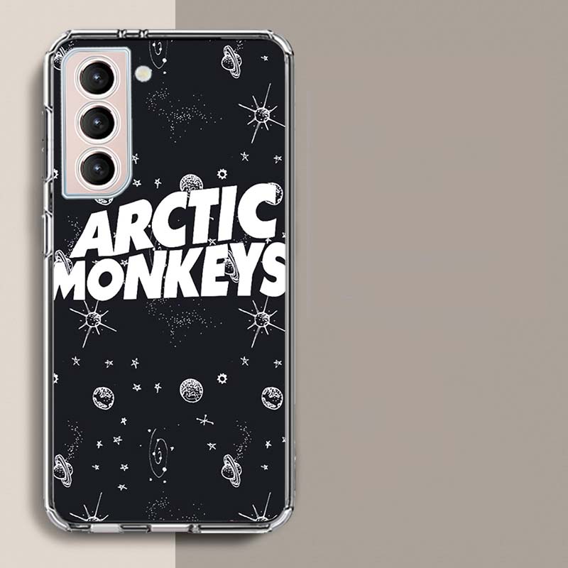 Custodia per Telefono Arctic Monkeys Per Samsung Galaxy S25 Edge S24 S23 FE S21 S20 S10 Plus S22 S26 Ultra Cover Custodie Trasparenti TPU Capa Shell