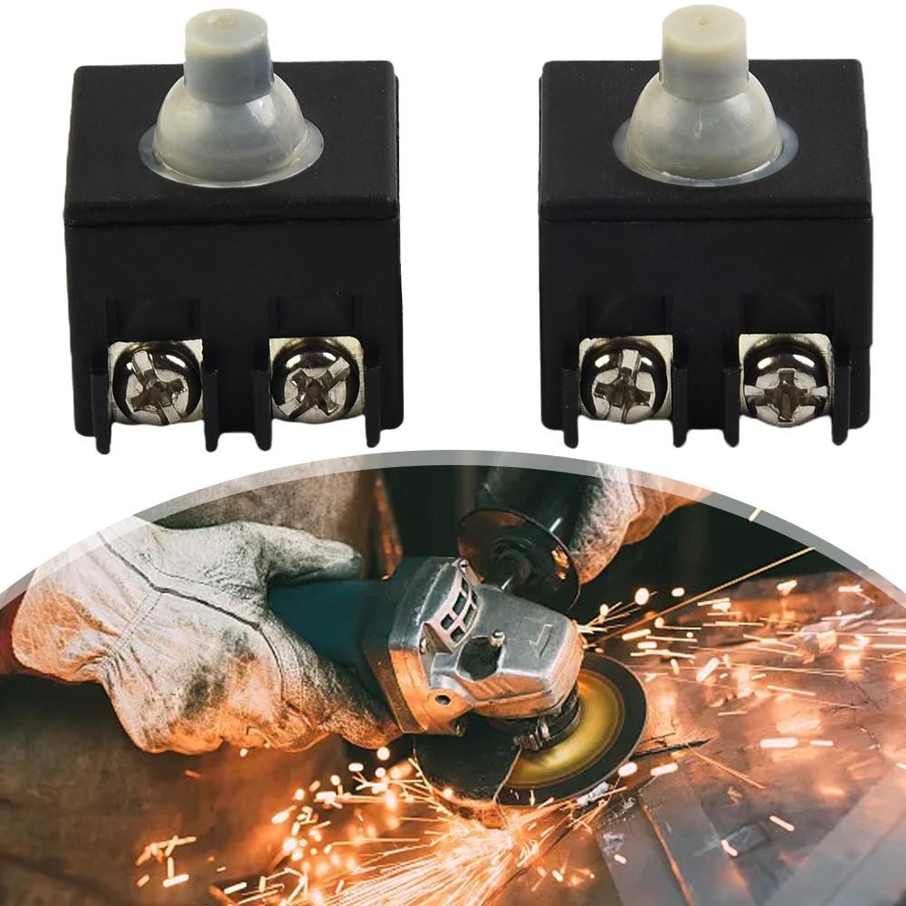 2PCS 100 # Angle grinder switch accessories key switch FA2-6/2W 6-100 switch