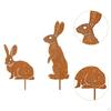 2 Easter Pieces of The Kindergarten Garden Creative Art Lawn Grass for