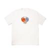 Li Ning Comfortabel Eenvoudig Los Veelzijdig Ronde Hals Korte Mouw T-Shirt Unisex Tops Off-White AHSVB47-1