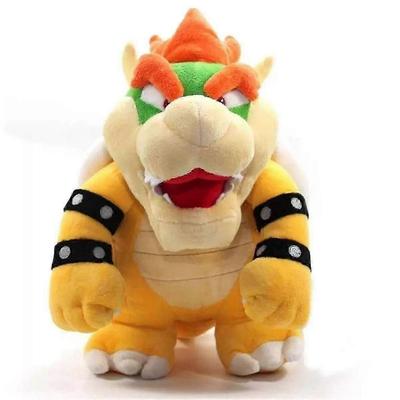 Super Mario Bros Bowser Koopa Plyšová hračka 10" Měkký plyšák Panenka Vánoční dárek pro děti Sběratelský předmět