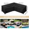10 misure di coperture impermeabili per mobili da giardino e patio, resistenti a pioggia e neve, per divani, tavoli e sedie, antipolvere.