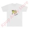 Clairo Charm Cat Tee Tour New Logo Merch TShirts Cosplay Women Unisex Fashion Casual Crewneck Short Sleeve