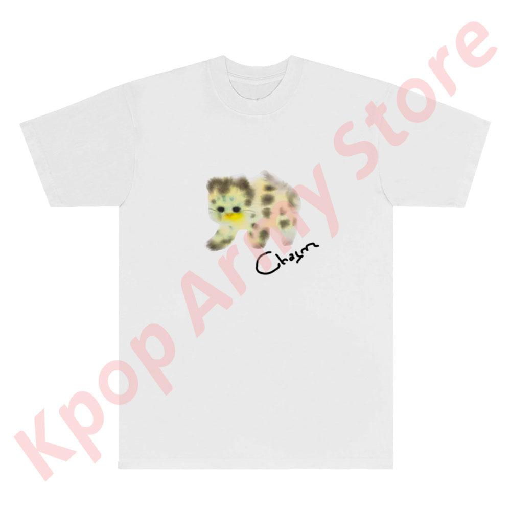 

Clairo Charm Cat Tee 2024 Tour New Logo Merch TShirts Cosplay Women Unisex Fashion Casual Crewneck Short Sleeve S