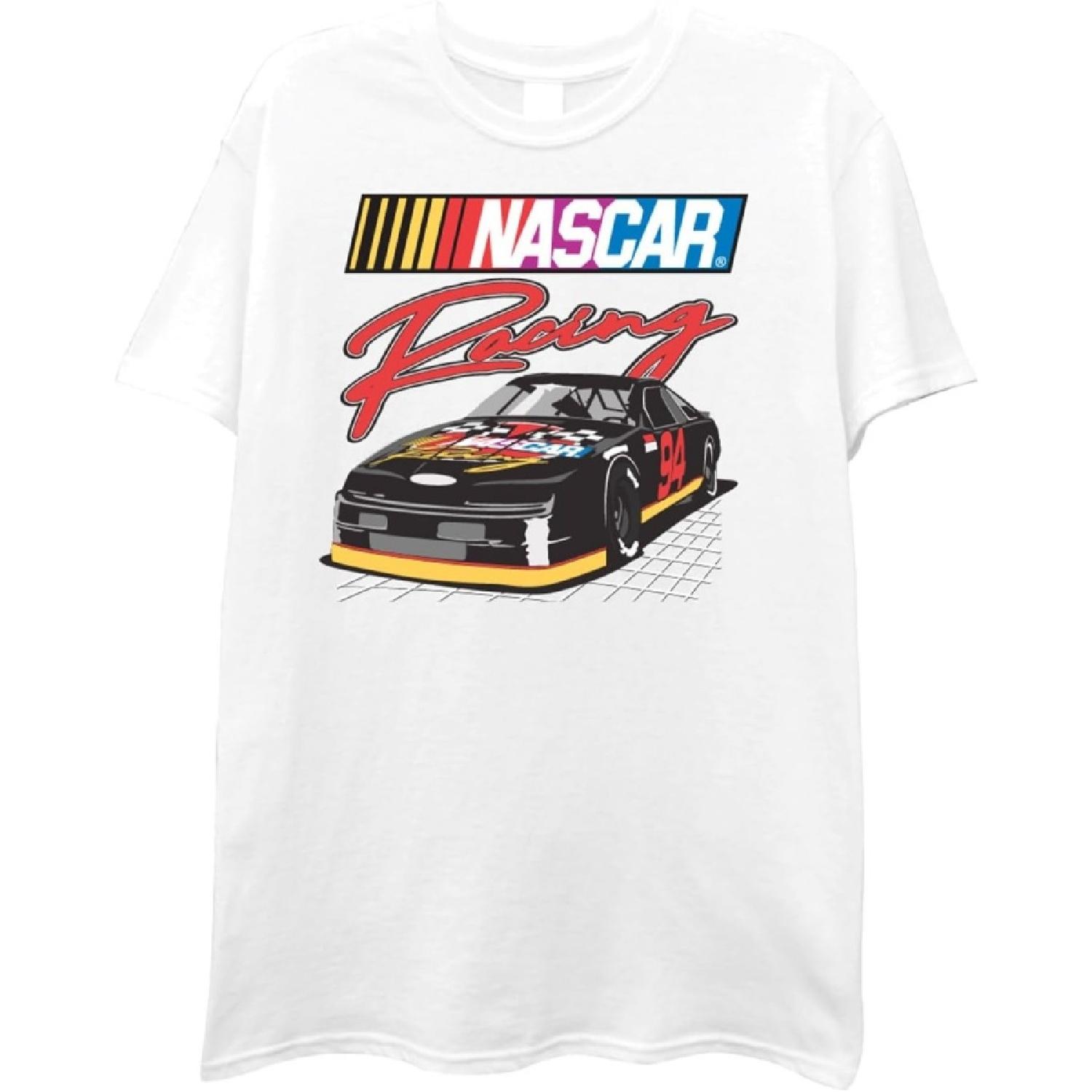 NASCAR Vintage Daytona 500 Shirt Racing Mens Graphic T-Shirt XXXXXL белый