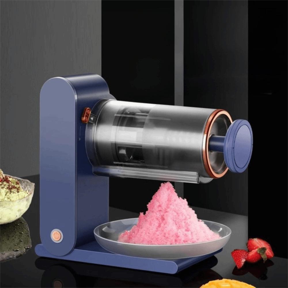 Wireless Ice Crushing Machine with Tray Ice Shaver Multi-purpose Ice Crusher  Drink Shop