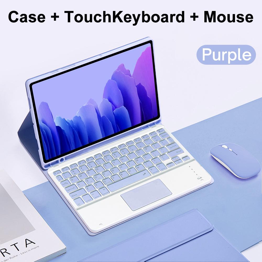 Case for Samsung Galaxy Tab A7 10.4inch Detachable Bluetooth Keyboard Case For Samsung Tab A7 SM-T500/T503/T505/T507/T509