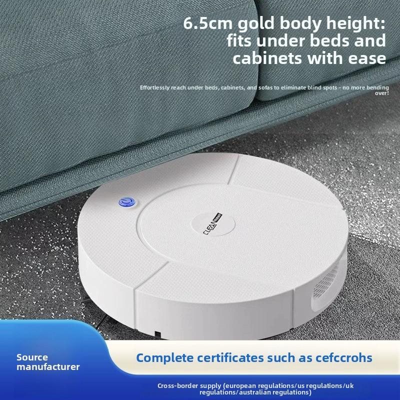 Robot aspirador inteligente 2 en 1, barredora y fregadora automática, aspiradora de succión potente