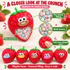 Strawberry Funny Face Slow Rising Toy with Random for Play and Display