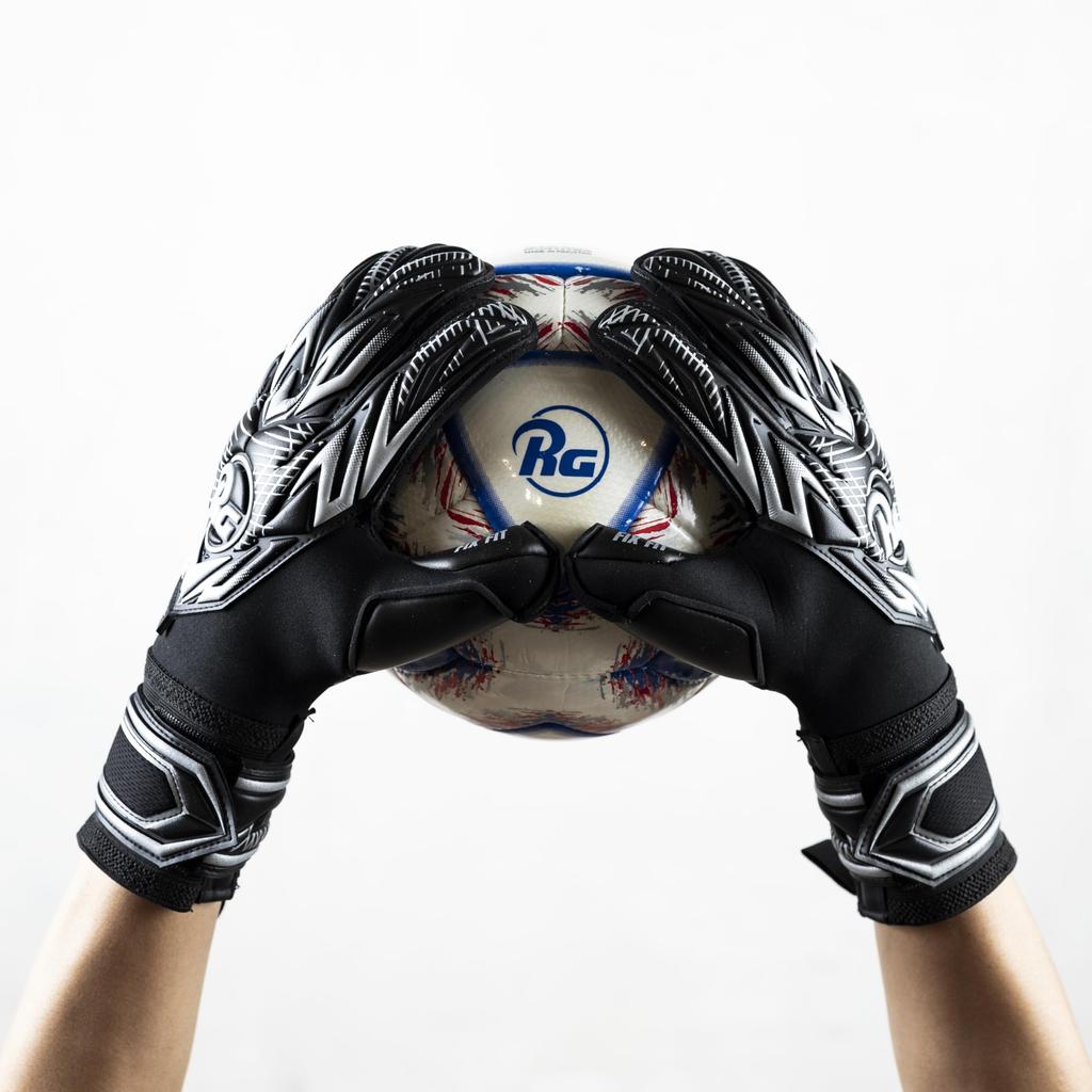 Genuine RG Goalkeeper High Model Samurai Black Contact Black Size 7 Gloves, Japan, Grip,