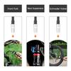 WEST BIKING 320psi High Pressure Bike Air Shock Pump With Digital Gauge For Fork & Rear Suspension Schrader Valve MTB Bicycle