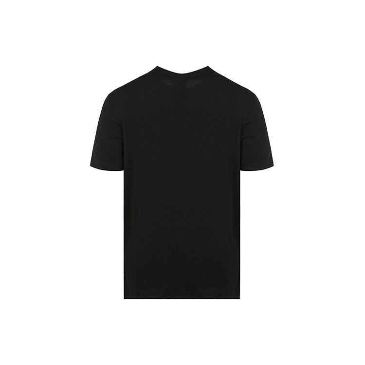 Emporio Armani Creative Letter Print Short Sleeve T-Shirt Men Tops Black 3H1TA5-1J0AZ-0999
