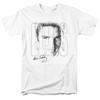 Elvis Presley Blue Eyes Mens T Shirt White