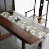 Brocade Flower Tea Mat Household Table Decoration Light Luxury Thickening Waterproof Tablecloth West Array Woven Dry Tea Mat New