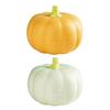 Pumpkin Snack Holder with Lid Pumpkin Fruit Bowl Stand Sturdy Fork Storage Organizer Halloween Thanksgiving Fall Party Decor Candy Box Tray for Snacks