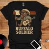 Buffalo Soldier T-Shirt - Funny Animal Graphic Tee, Music Lover Gift
