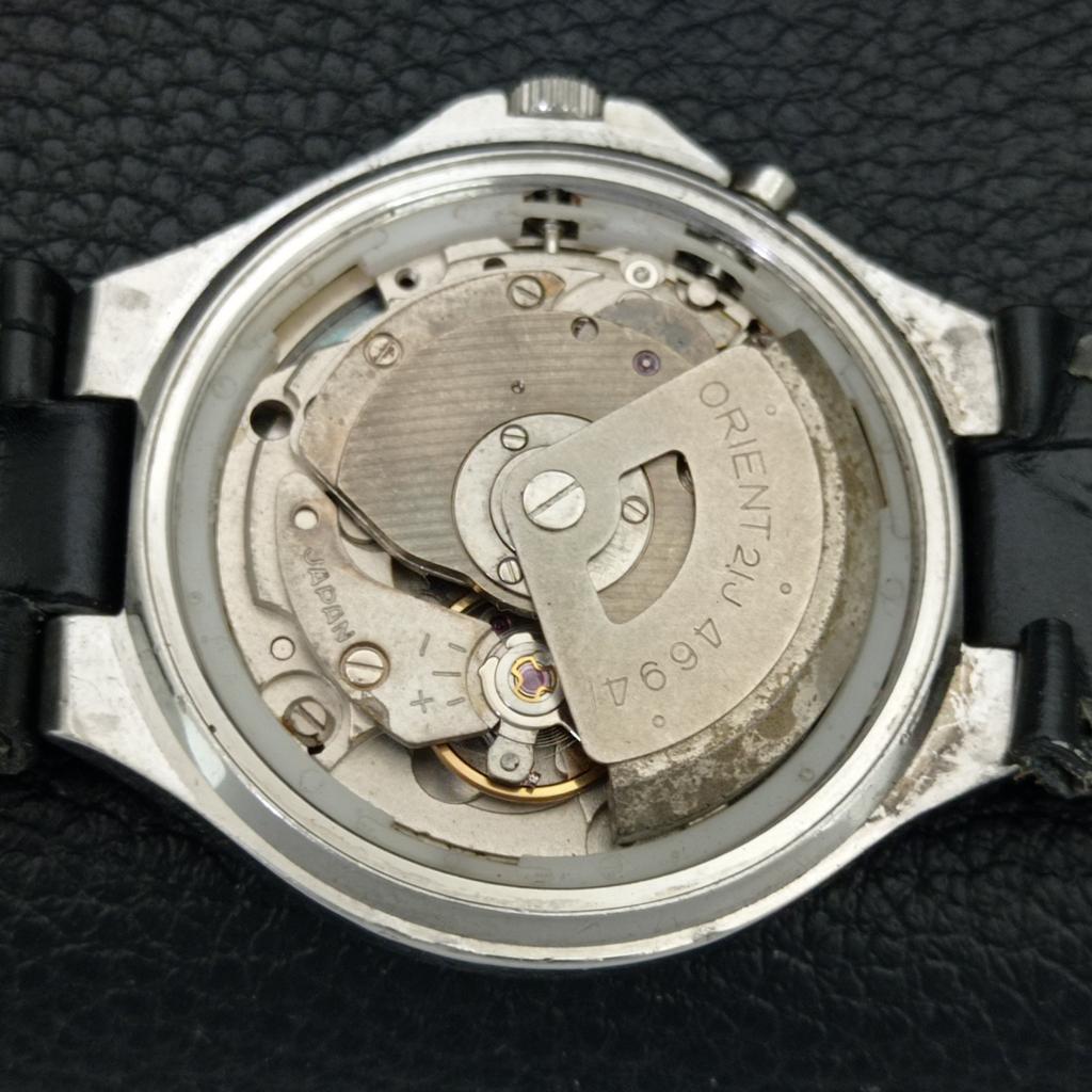 VINTAGE ORIENT AAA CRYSTAL AUTOMATIC JAPAN MENS ORIGINAL DIAL WATCH A706971-1