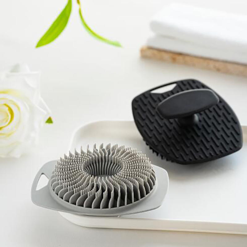 1Pc Colorful Soft Silicone Exfoliating Brushes Back Brush Body Home Cleaning Massage Bath Scrubber Shower Clean Use