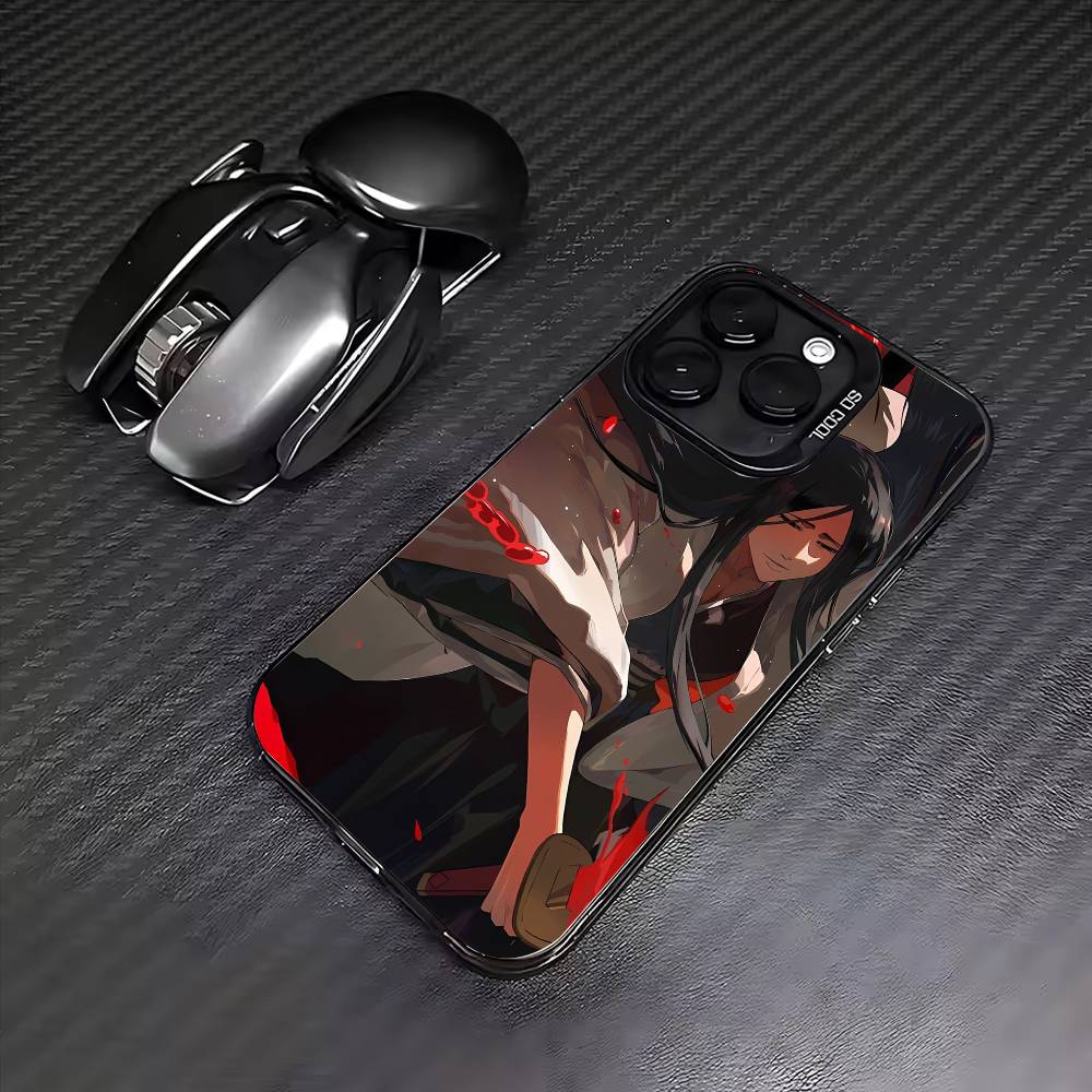 Etui Na Telefon Retsu Unohana B-Bleachs Dla iPhone17,16,15,14,13,12,11 Plus,Pro Max Kolorowe Posrebrzane Wewnętrzna Pokrywa