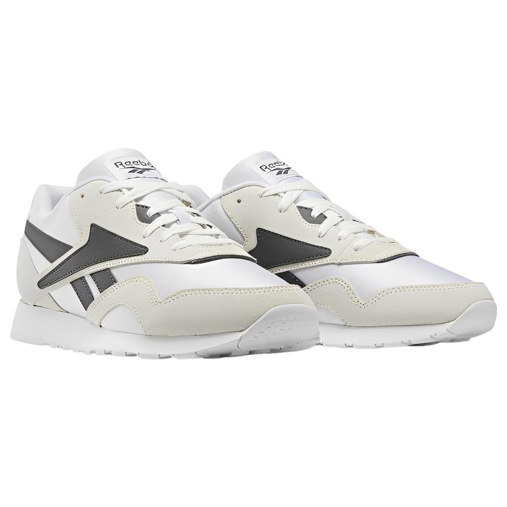 Reebok Classic Nylon Slip Resistant Low Top Durable Casual Unisex Sneaker Gray White Black GY9879