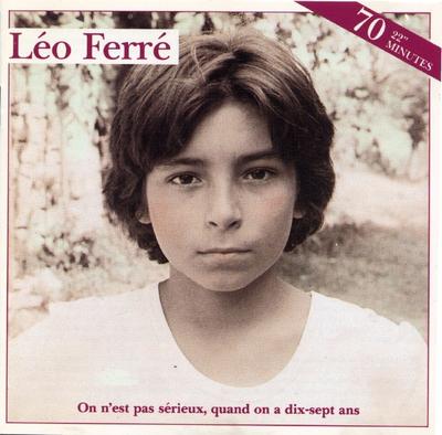 CD L?O FERR? - On N'Est Pas S?rieux, Quand On A Di FDC1017 EPM Musique 1986 France Pop Used