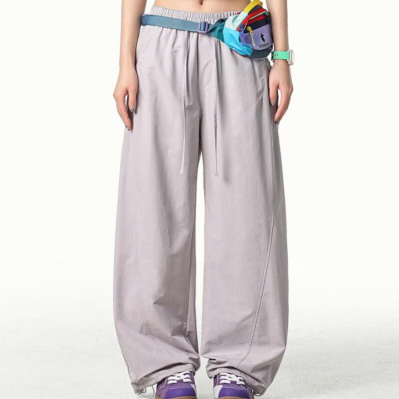 Women s Loose Fit Wide-Leg Casual Sweatpants L